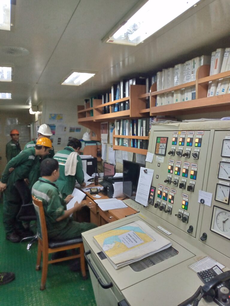 Maingate technical team on board